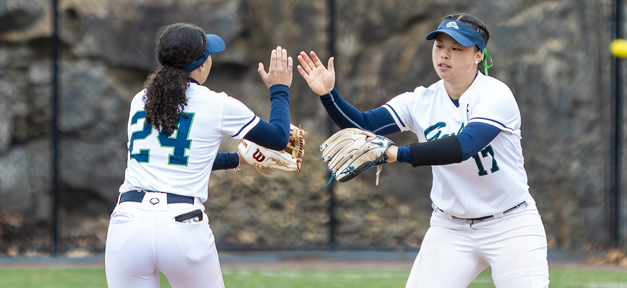 Softball Sweeps WNE In Sunday's Doubleheader, 8-5 and 5-4