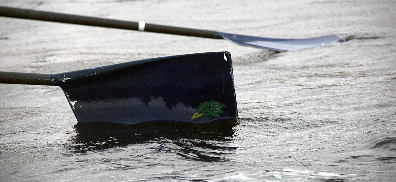 Photos of a rowing paddle.