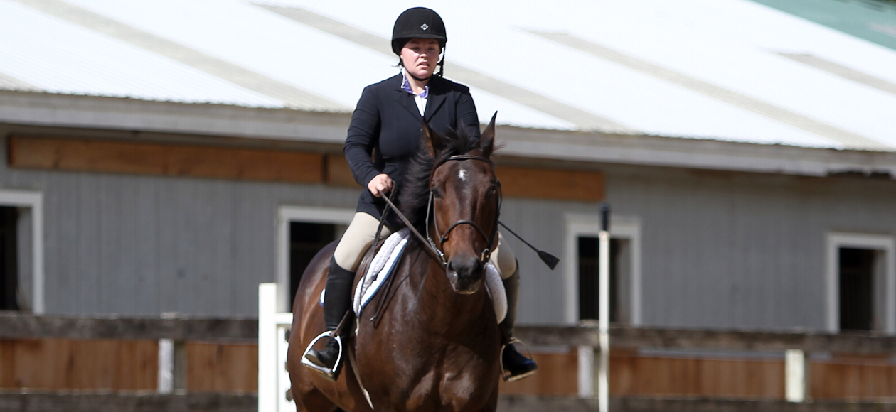Equestrian Competes At Colby-Sawyer College Show