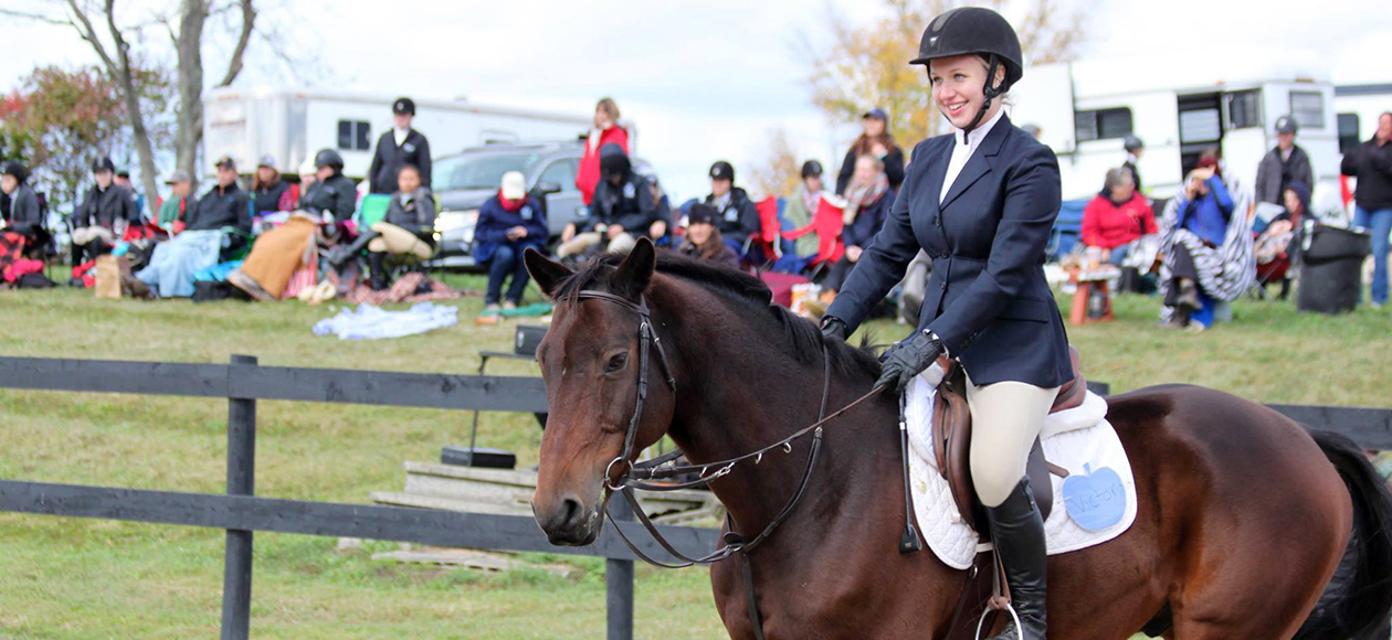 Equestrian Competes At Dartmouth Show
