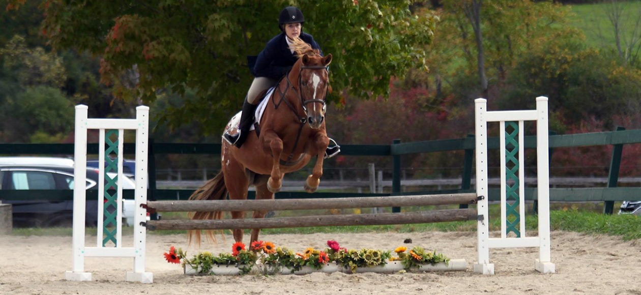 Equestrian Finishes Fourth At Home Show