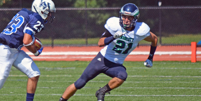 Gulls score 31 second-half points in a come-from-behind win over Westfield State