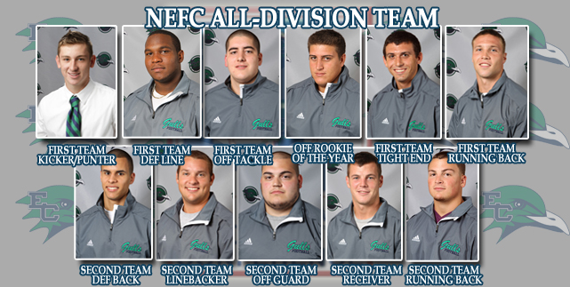 Offensive Rookie of the Year Mrozek leads 11 Gulls on NEFC All-Division Team