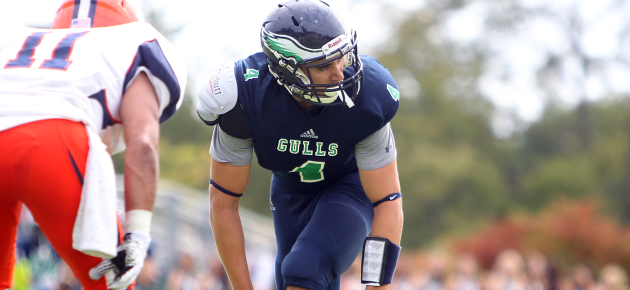Three Touchdown Game by Egizi Leads Endicott to Homecoming Win