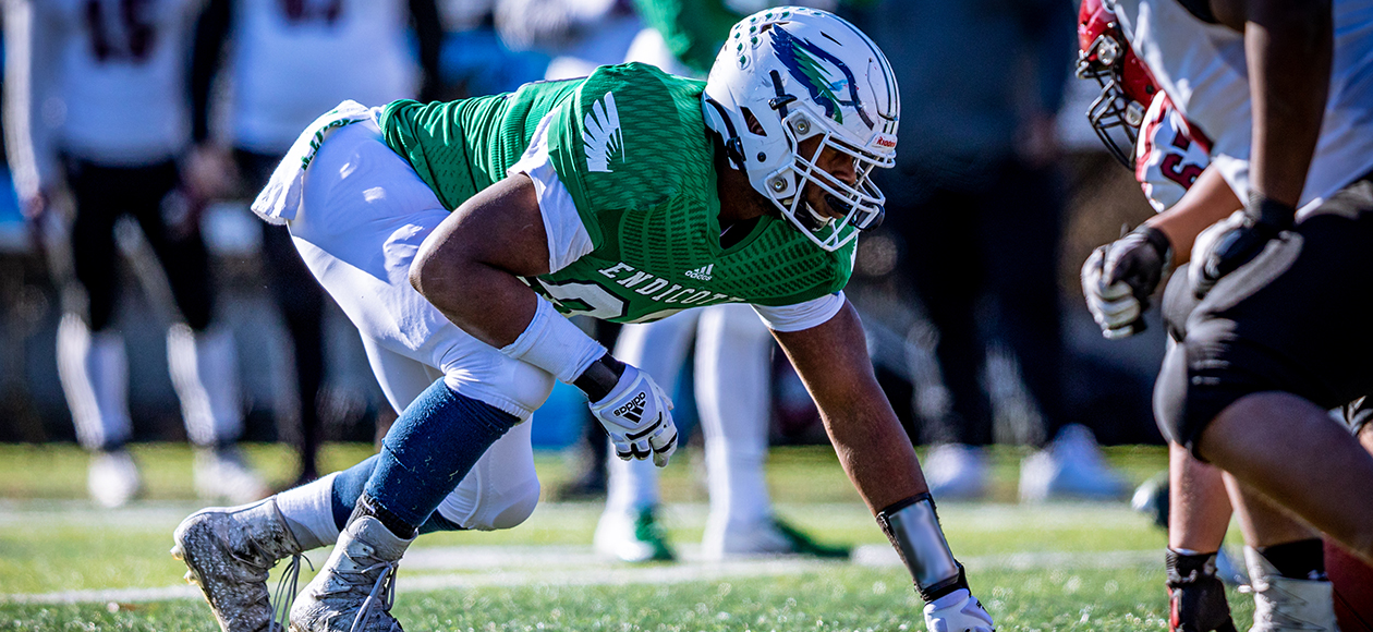 Opont Selected To The College Football Network’s NCAA DIII Top-10 Defensive Tackle List For 2020 Season