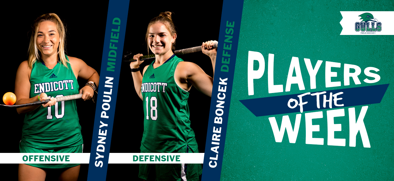 Sydney Poulin, Claire Boncek Awarded CCC Player Of The Week Honors