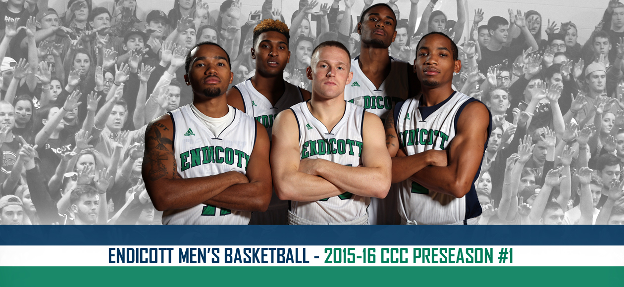 Endicott Men's Basketball Picked First In 2015-16 CCC Preseason Poll