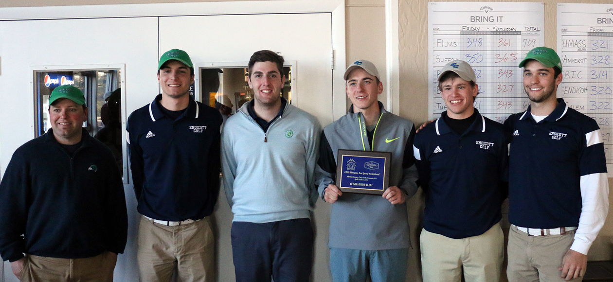Endicott Finishes Tied for Second at the Hampton Inn Collegiate Invite, Hosted by UMass Dartmouth