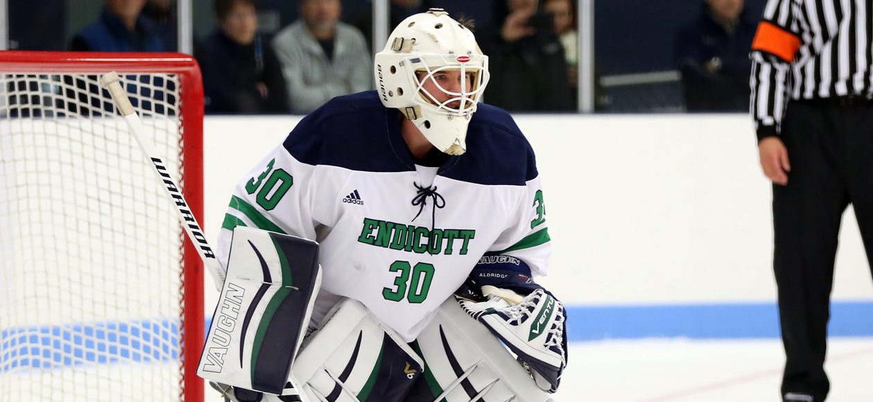 Five-Goal Period Pushes Endicott Past Wentworth, 5-3