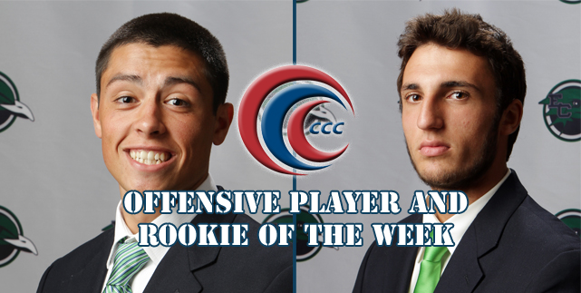 Durben and Kanter tabbed for CCC Weekly Honors