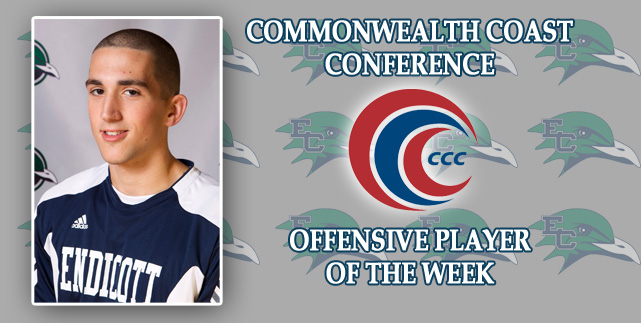 Daniel Receives Endicott's First Conference Award of the Season