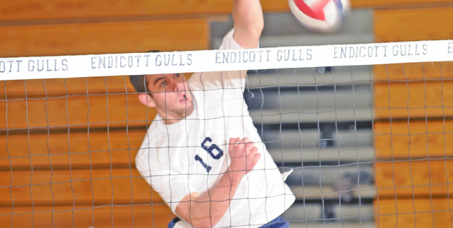 Gulls nearly force fifth set against Harvard
