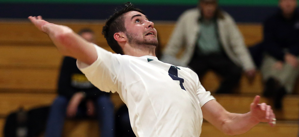 Balanced Attack Leads Men’s Volleyball Past Elms, 3-1