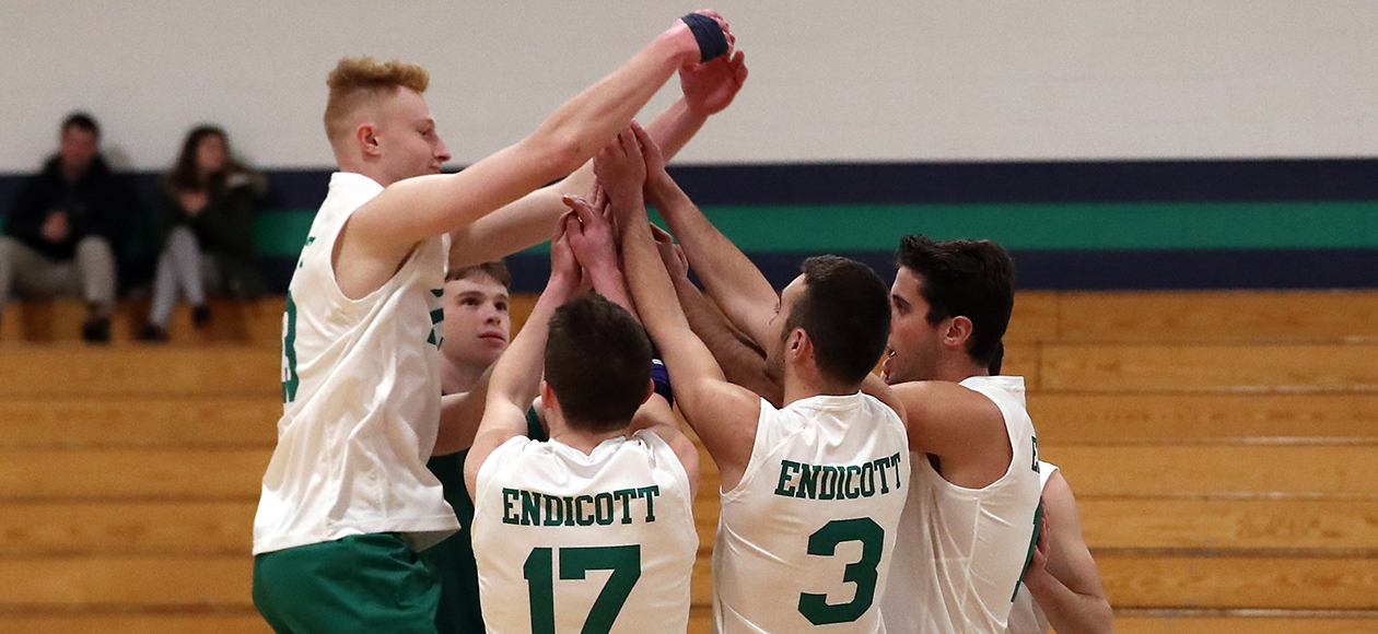 No. 14 Men’s Volleyball Earns Split To Close Out Weekend With Historic Win Over No. 4 Kean