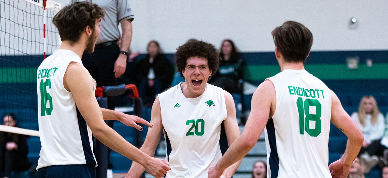 Men’s Volleyball Sweeps Bard, 3-0