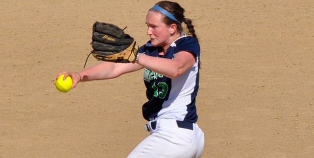 O’Connor Pitches Perfect Game in Softball Doubleheader Sweep of Curry