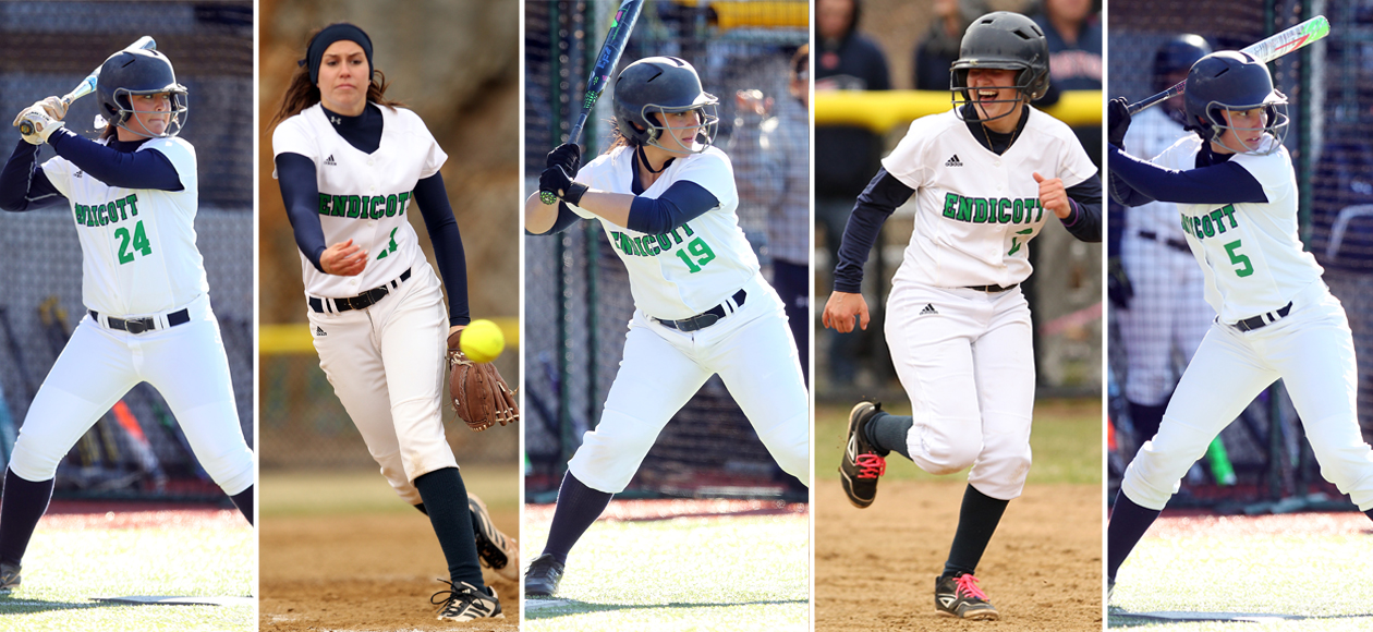Five Gulls Receive Softball All-Conference Honors