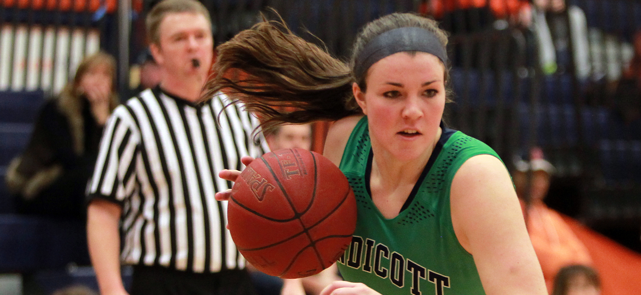 Endicott Downs Wentworth, 55-45, As Hannah Shaw Scores 21 Points