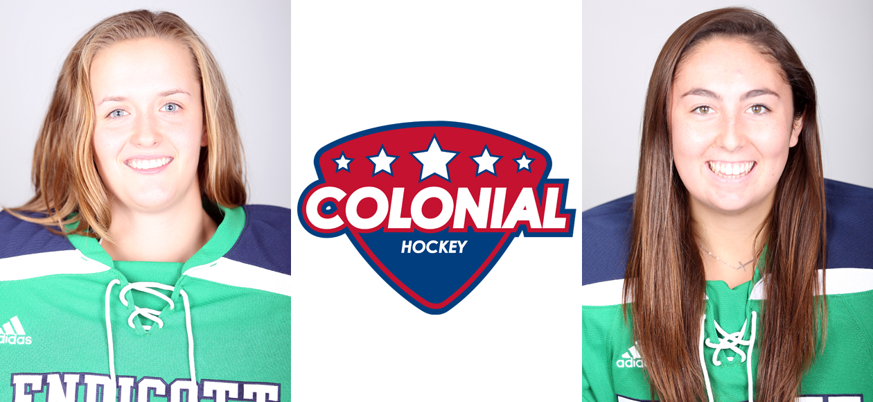 Jonsson, Layo Pick Up Colonial Hockey Conference Weekly Awards