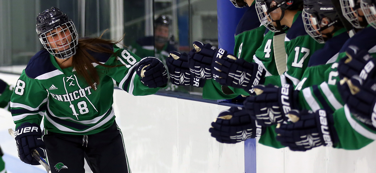 Women’s Ice Hockey Wins First Game In Program History Vs. Plymouth State, 2-0