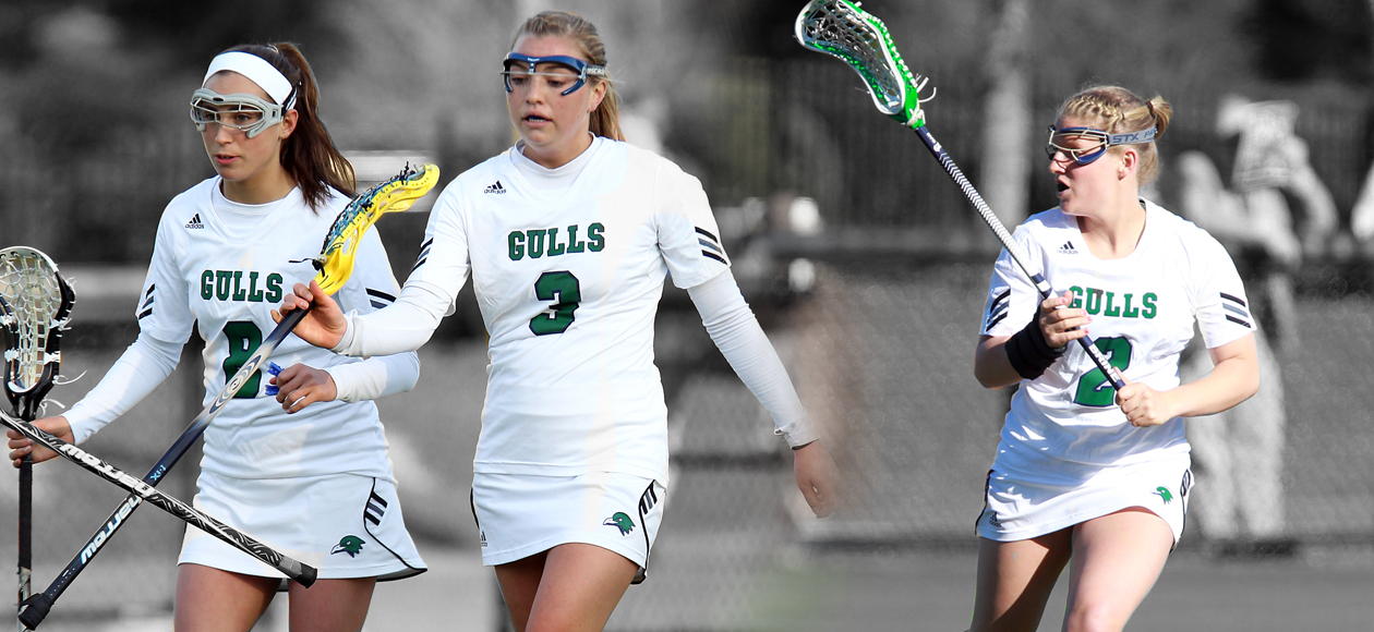 CCC Tournament Efforts Give Three Gulls Weekly Honors