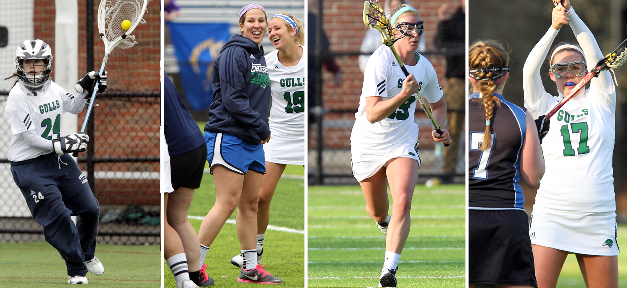 Four Gulls Recognized on IWLCA Academic Roll