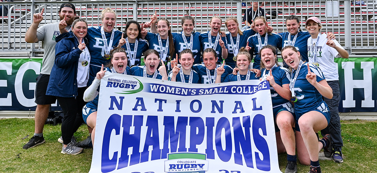 NATIONAL CHAMPS! Women’s Rugby Tops Lee In Final Moments To Capture NCR Small College National Title