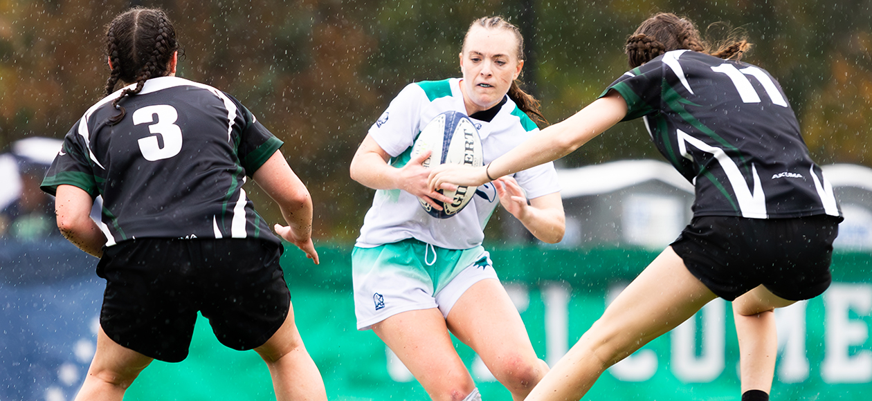 Women's Rugby Competes At Northeastern 7s Tournament