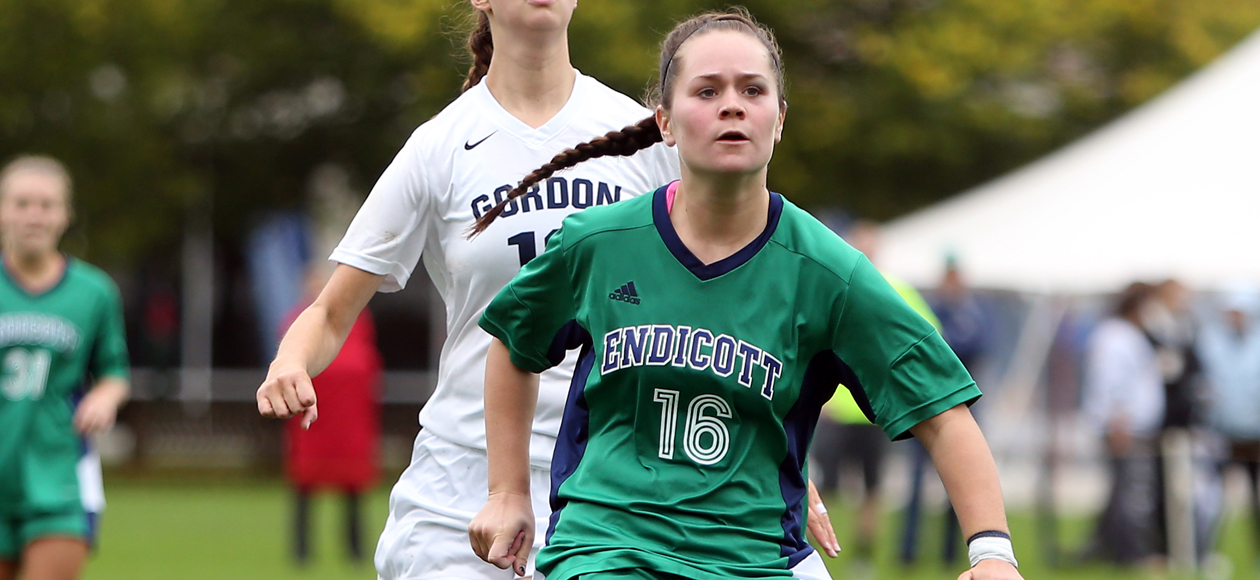 Endicott and Wellesley Tie 1-1 After Double-Overtime Match