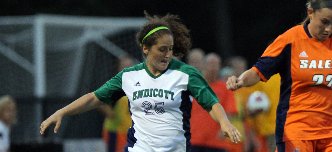 Endicott Scores Twice Late to Defeat ENC 3-1; Albiani With the Game Winner