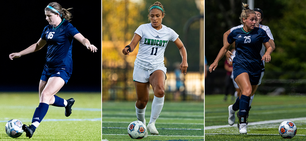 Caponigro, Letts, & Prisco Earn United Soccer Coaches Player Of Distinction Awards