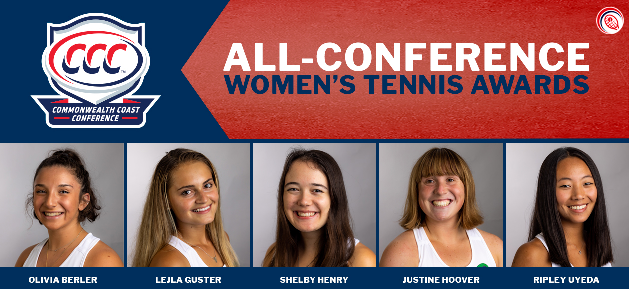 Women's Tennis Places Five On CCC All-Conference List