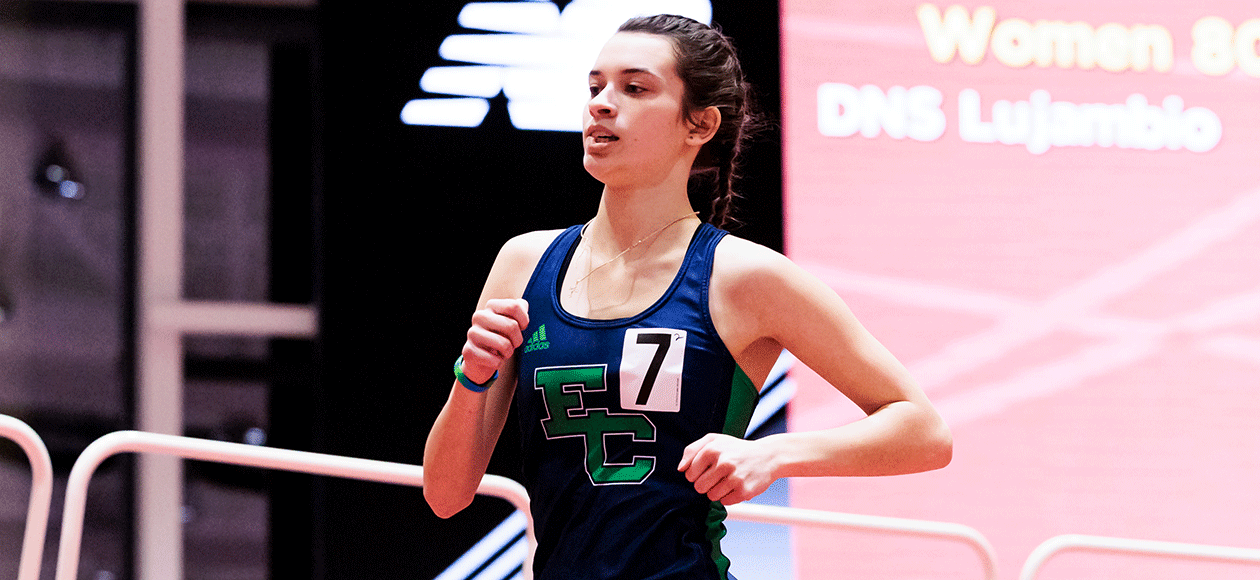 Women’s Track & Field Competes At Suffolk Relays; Dickens Qualifies For New Englands