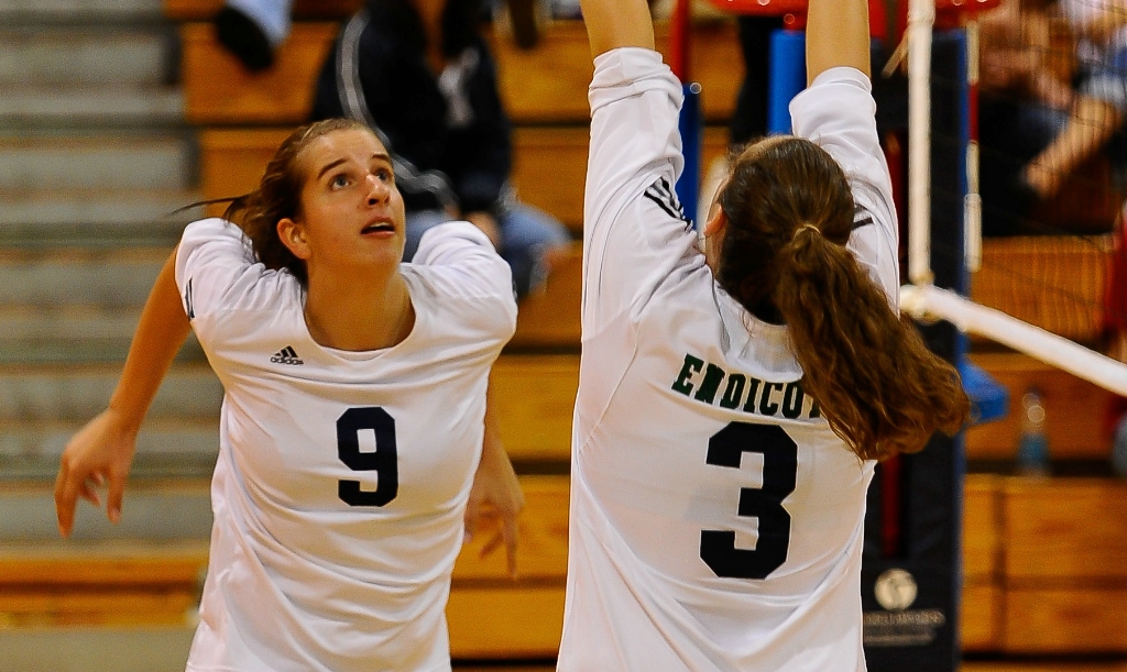 Women's volleyball at the Wellesley Invitational