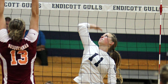 Endicott Sweeps North Shore Matches By Taking Down Salem State 3-0