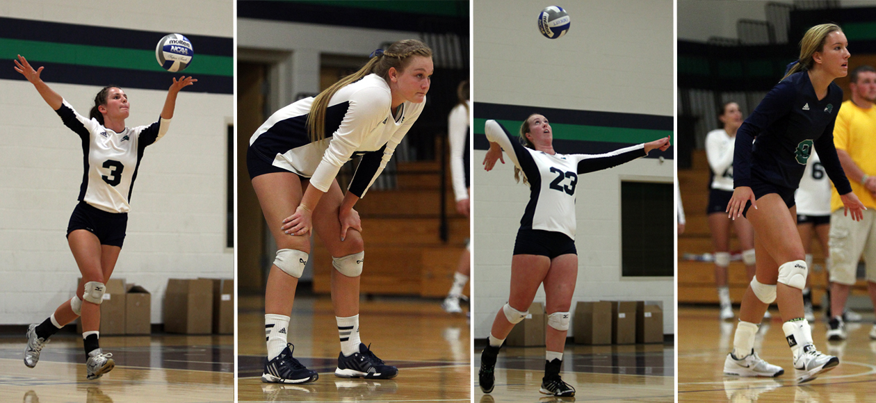 Four Gulls Named to All-CCC Volleyball Team; #4 Gulls Host #5 UNE Tonight