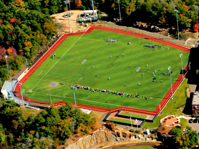 Aerial view of North Field