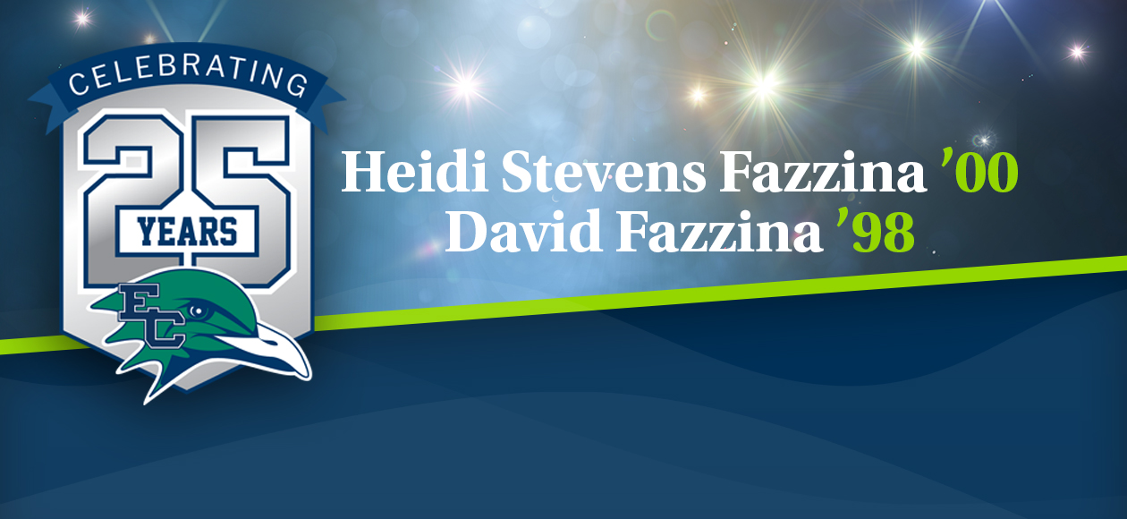 Celebrating 25 Years Of Endicott Athletics | Alumni Spotlight: Heidi Stevens Fazzina '00 & David Fazzina '98