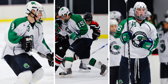 Three from men's ice hockey participate in all-star challenge