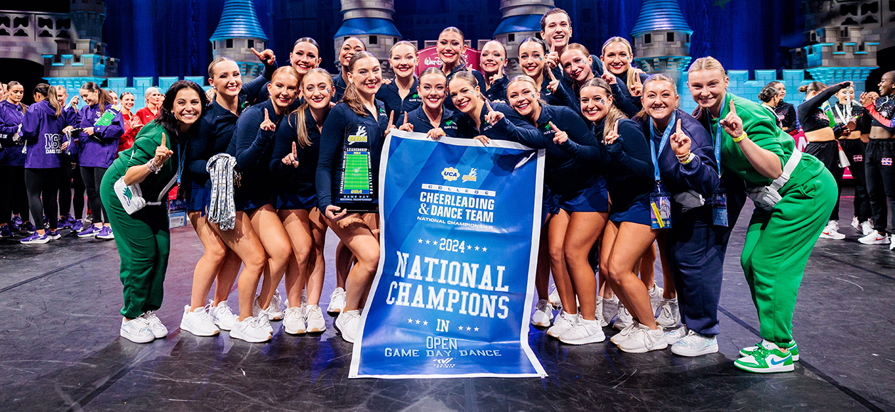 NATIONAL CHAMPS! Dance Program Captures UDA Open Game Day Title
