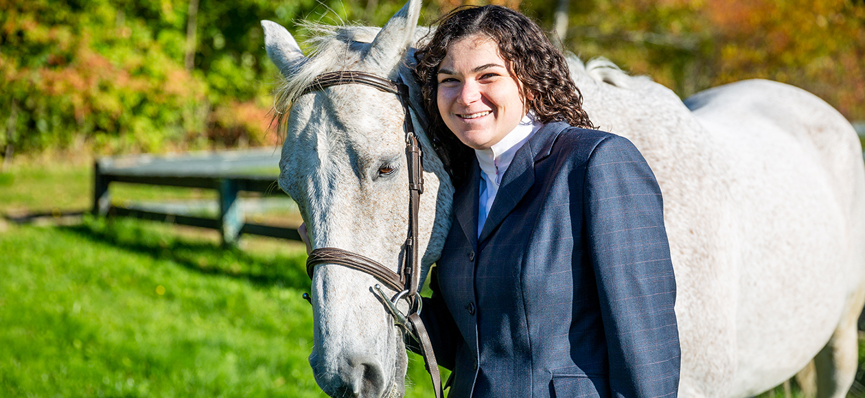 Equestrian Earns Reserve Champion Honors; Three Gulls Qualify For Regionals At Bridgewater St./Stonehill Show