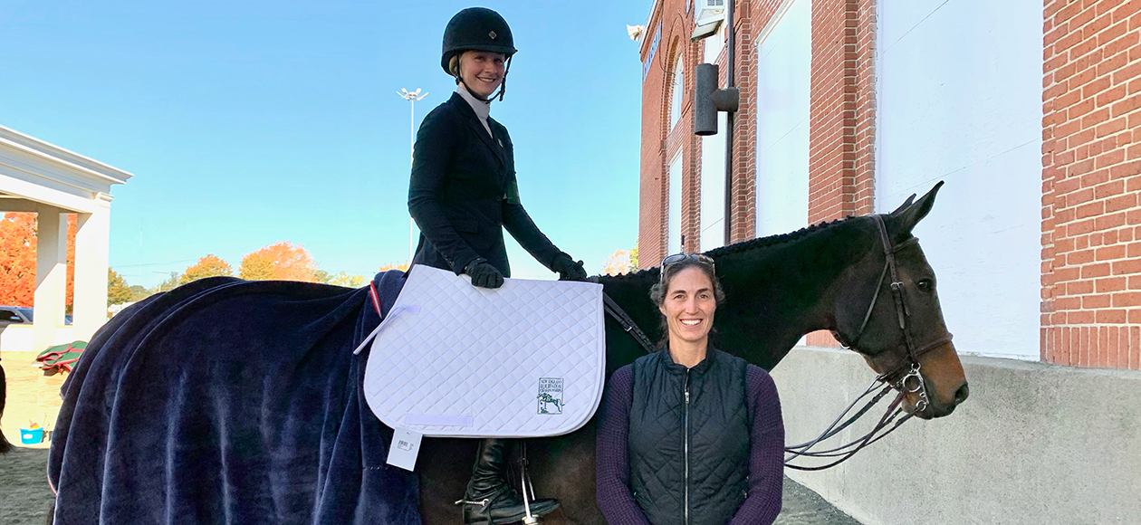 Channell Places 7th Overall At New England Equitation Championships