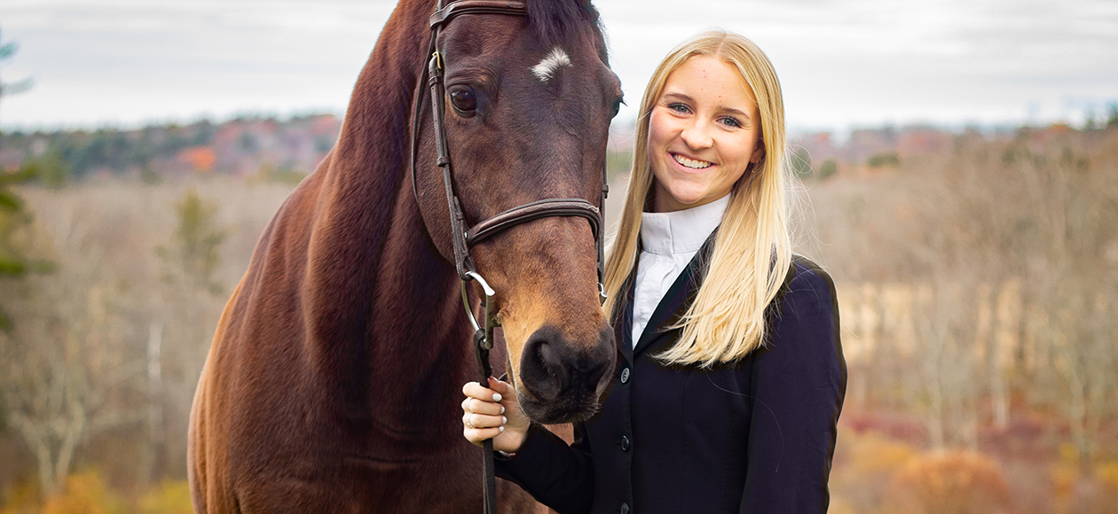 Equestrian Earns Reserve Champion Honors At BU/Tufts Show