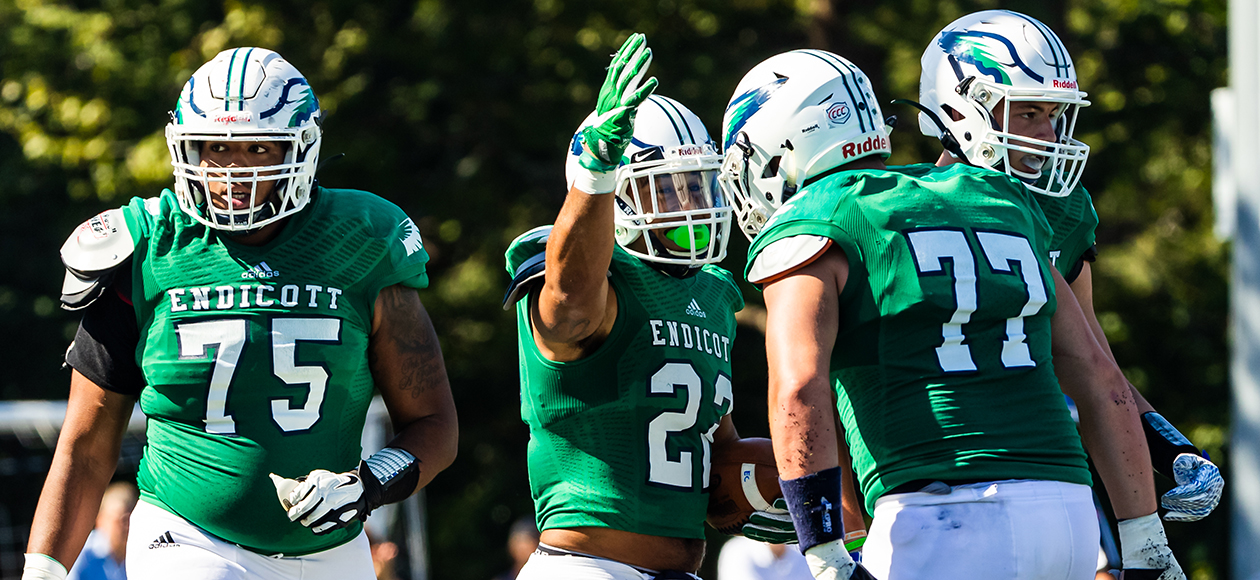 Football Pulls Away From Husson In Second Half, 41-16