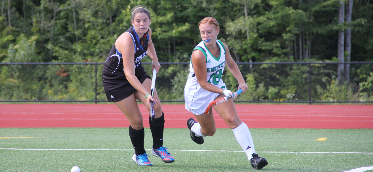 Junior midfielder, Ashleigh Allen. Photo courtesy of Endicott Sports Information.