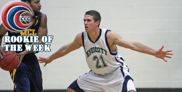 Henault tabbed as CCC Rookie of the Week for first time