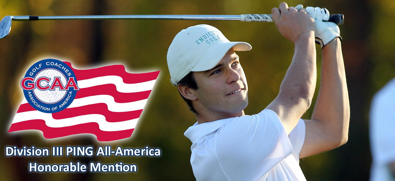 Austin Teal Named DIII PING All-American Honorable Mention