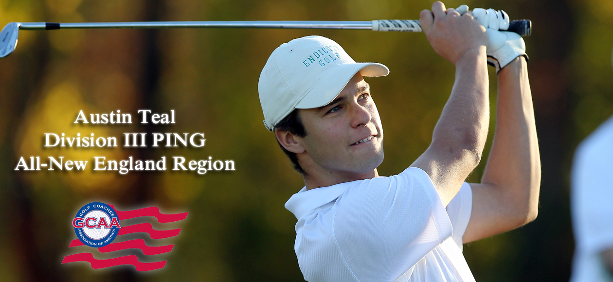 Austin Teal Named 2013-14 PING All-New England Honoree