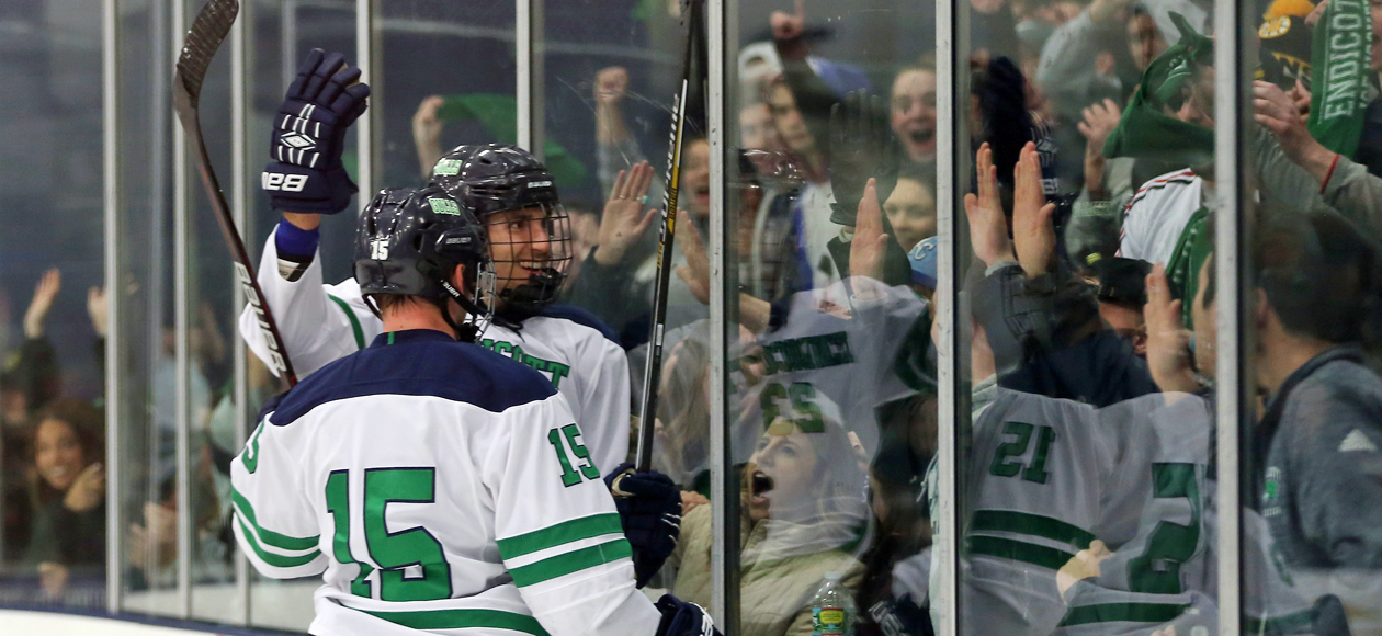 Endicott Downs Wentworth, 4-0, To Advance To ECAC Northeast Title Game