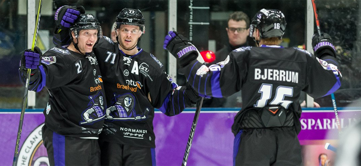 Jack Musil (left) celebrates his first professional goal.